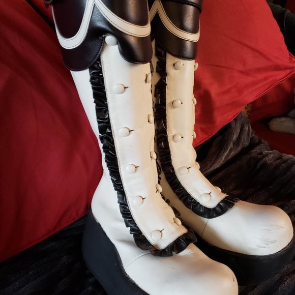 Alice And The Pirates Vintage Gothic Lolita boots - Picture 3 of 4